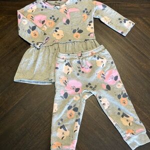 Tea Brand Spring Sweatsuit 2T
